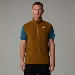 The North Face 100 Glacier Yelek Erkek Kahverengi | NF0A49X5H