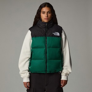 The North Face 1996 Retro Nuptse Kaz Tüyü Yelek Kadın Yeşil | NF0A38W0A