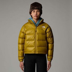 The North Face 2000 Retro Nuptse Mont Kadın Zeytin Yeşili | NF0A27Z6S