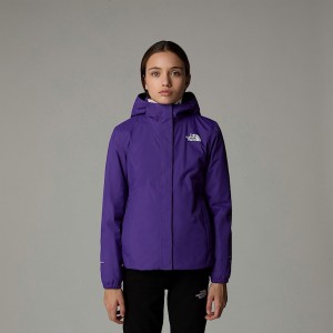 The North Face Antora Rain Mont Çocuk Mor | NF0A72M3Z