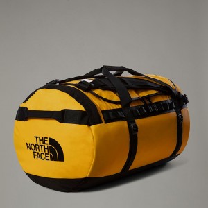 The North Face Base Camp Large Duffel Çanta Erkek Altın | NF0A49K6D