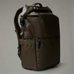 The North Face Base Camp Voyager Rolltop Sırt Çantası Erkek Zeytin Yeşili | NF0A46U1N