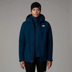 The North Face Carto Triclimate 3-in-1 Mont Kadın Lacivert | NF0A71M1S