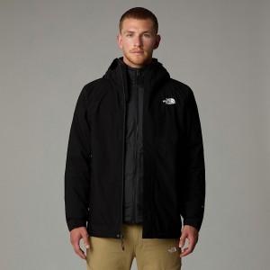 The North Face Carto Triclimate 3-in-1 Mont Erkek Siyah | NF0A93P0L