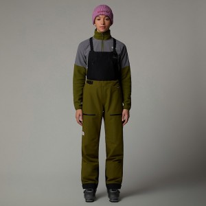 The North Face Ceptor Bib Pantolon Kadın Zeytin Yeşili | NF0A84X9Q