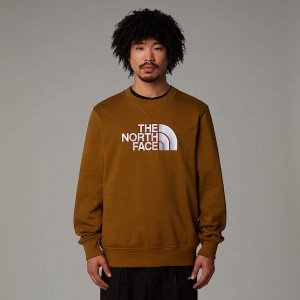 The North Face Drew Peak Tişörtü Erkek Kahverengi | NF0A85S3W