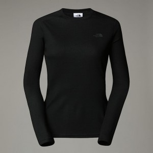 The North Face Easy Long-Sleeve Tişört Kadın Siyah | NF0A94U0E