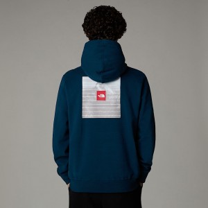 The North Face Expedition System Graphic Kapşonlu Erkek Lacivert | NF0A78C7S