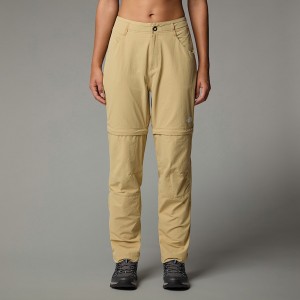 The North Face Exploration Convertible Straight Pantolon Kadın Haki | NF0A63X1N