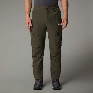 The North Face Exploration Convertible Tapered Pantolon Erkek Zeytin Yeşili | NF0A06R0T