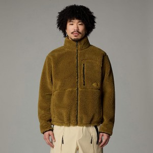 The North Face Extreme Pile Full-Zip Polar Ceketler Erkek Yeşil | NF0A68E9S