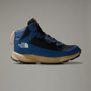 The North Face Fastpack Waterproof Mid Yürüyüş Ayakkabısı Çocuk Mavi | NF0A08B3W