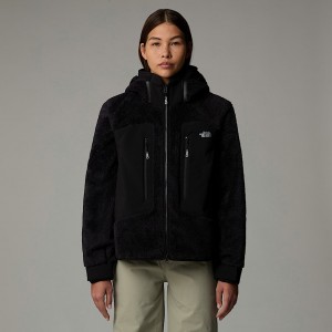 The North Face Fleece Full-Zip Polar Ceketler Kadın Siyah | NF0A45X9C