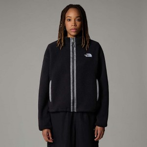 The North Face Fleeski Full-Zip Polar Ceketler Kadın Siyah | NF0A06J9K