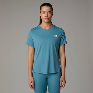 The North Face Flex Tişört Kadın Mavi | NF0A04M2Z