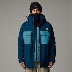 The North Face Fourbarrel Triclimate 3-in-1 Mont Erkek Mavi | NF0A22B0L