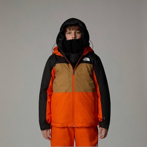 The North Face Freedom Insulated Mont Çocuk Turuncu | NF0A96T1P