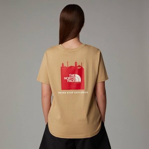 The North Face Germany Redbox Tişört Kadın Haki | NF0A36I9L