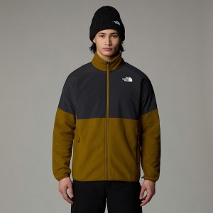 The North Face Glacier Heavyweight Full-Zip Polar Ceketler Erkek Yeşil | NF0A97R0W