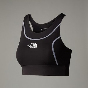 The North Face Hakuun Spor Sütyeni Kadın Siyah | NF0A72G9G
