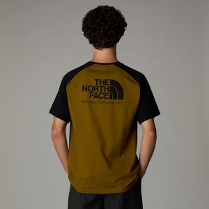 The North Face Heritage Tişört Erkek Yeşil | NF0A16I0J