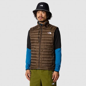 The North Face Huila Synthetic Insulation Yelek Erkek Kahverengi | NF0A06H1W