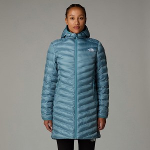 The North Face Huila Synthetic Insulation Parka Kadın Mavi | NF0A28D9K