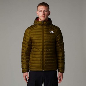 The North Face Huila Synthetic Insulation Hooded Mont Erkek Kahverengi | NF0A66Y7T