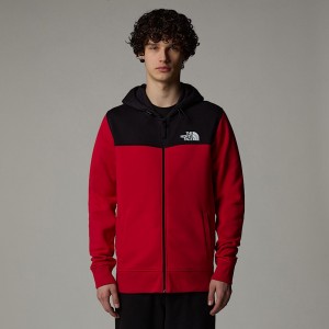 The North Face Icons Full-Zip Kapşonlu Erkek Kırmızı | NF0A99F2M