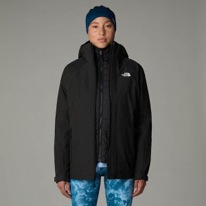 The North Face Inlux Triclimate Mont Kadın Siyah | NF0A58M0D
