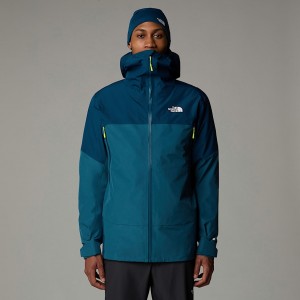 The North Face Jazzi 3L GORE-TEX® Mont Erkek Mavi | NF0A73F3I