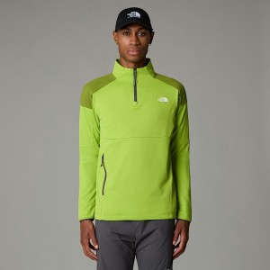 The North Face Kikash 1/4 Zip Tişörtü Erkek Yeşil | NF0A71Y9L