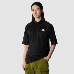 The North Face LIGHTRANGE™ Packable Polo Gömlek Erkek Siyah | NF0A98Q1M