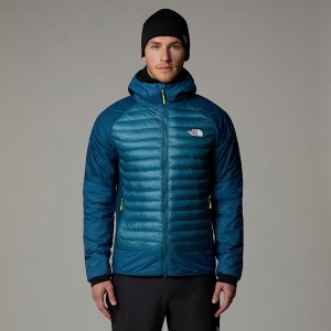 The North Face Macugnaga Hybrid Insulated Mont Erkek Mavi | NF0A12M0D