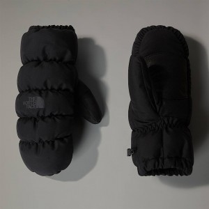 The North Face Montana Puffer Mittens Kadın Siyah | NF0A28D0O