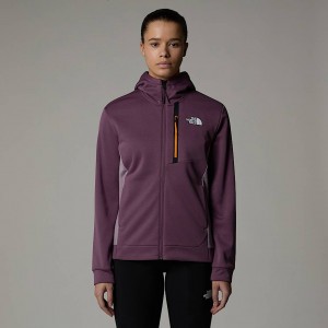 The North Face Mountain Athletics Full-Zip Polar Ceketler Kadın Mor | NF0A44G6M
