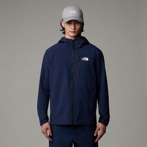 The North Face Mountain Athletics Softshell Ceket Erkek Lacivert | NF0A72O4S