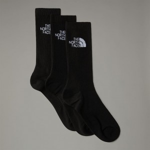 The North Face Multi Sport Cushion Crew Çorap Erkek Siyah | NF0A09L7B