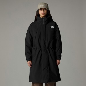 The North Face Padded Long Length Parka Kadın Siyah | NF0A78O9F