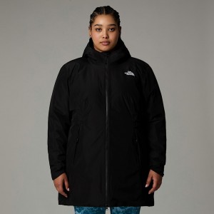 The North Face Plus Size Hikesteller Insulated Parka Kadın Siyah | NF0A28Y8U