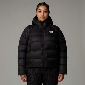 The North Face Plus Size Hyalite Down Hooded Mont Kadın Siyah | NF0A08I8L