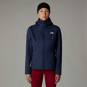 The North Face Quest Highloft Softshell Mont Kadın Lacivert | NF0A80J2O