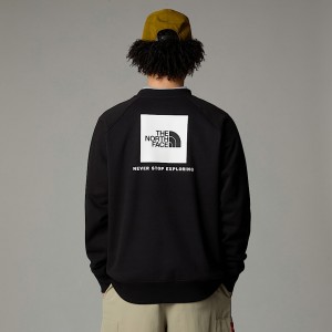 The North Face Raglan Redbox Tişörtü Erkek Siyah | NF0A85C9X