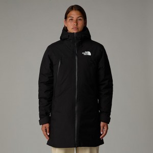 The North Face Range Down Parka Kadın Siyah | NF0A75F5A