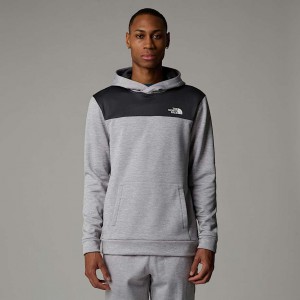The North Face Reaxion Fleece Pullover Kapşonlu Erkek Gri | NF0A51F8E