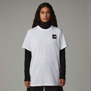 The North Face Relaxed Fine Tişört Kadın Beyaz | NF0A28X4J