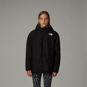 The North Face Reversible Shasta Hooded Parka Çocuk Siyah | NF0A52B3L