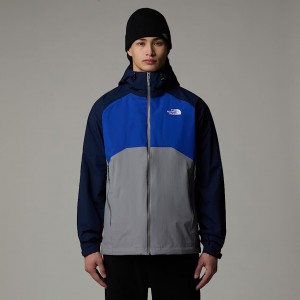 The North Face Stratos Hooded Mont Erkek Gri | NF0A77Z1S