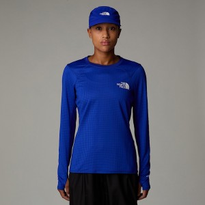 The North Face Summit Altimetro Long-Sleeve Tişört Kadın Mavi | NF0A17P8O
