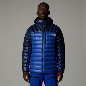 The North Face Summit Breithorn Hooded Kaz Tüyü Mont Erkek Mavi | NF0A48E1P